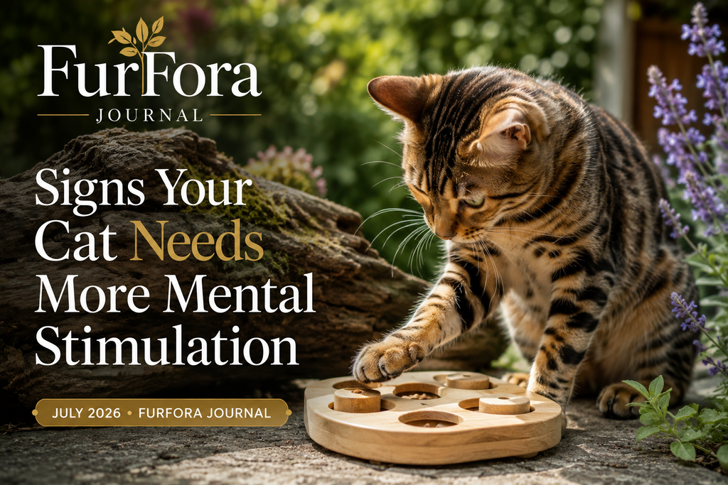 Signs Your Cat Needs More Mental Stimulation