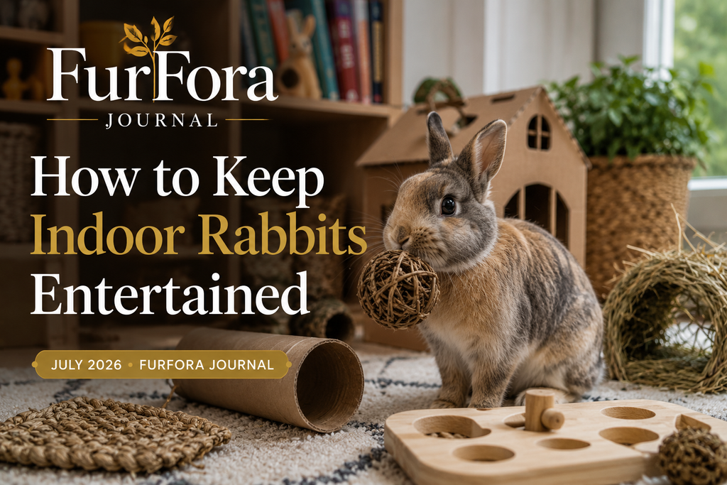 How to Keep Indoor Rabbits Entertained