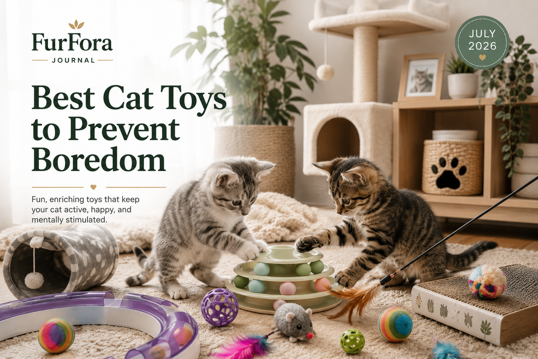 Best Cat Toys to Prevent Boredom: Keep Your Indoor Cat Happy, Active & Entertained