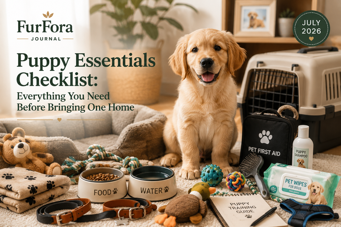 Puppy Essentials Checklist: Everything You Need Before Bringing One Home