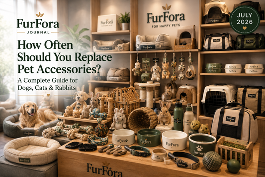 How Often Should You Replace Pet Accessories? A Complete Guide for Dogs, Cats & Rabbits