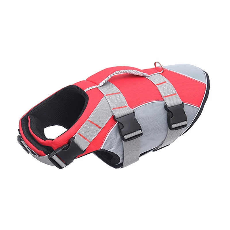 Reflective Dog Life Jacket – Adjustable Swim Safety Vest