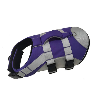Reflective Dog Life Jacket – Adjustable Swim Safety Vest