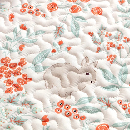 Cotton Rabbit Floor Mat – All-Season Comfort Sleeping Pad