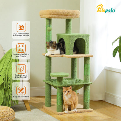 Tree Tower with Hammock, Condo & Large Top Perch