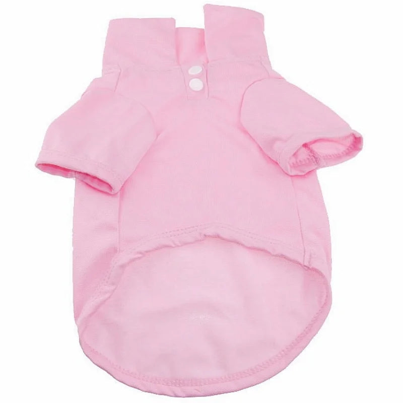 Luxury Dog Polo Shirt for Small Dogs