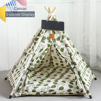 Tent House with Cushion – Cozy Indoor Hideaway