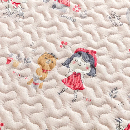 Cotton Rabbit Floor Mat – All-Season Comfort Sleeping Pad