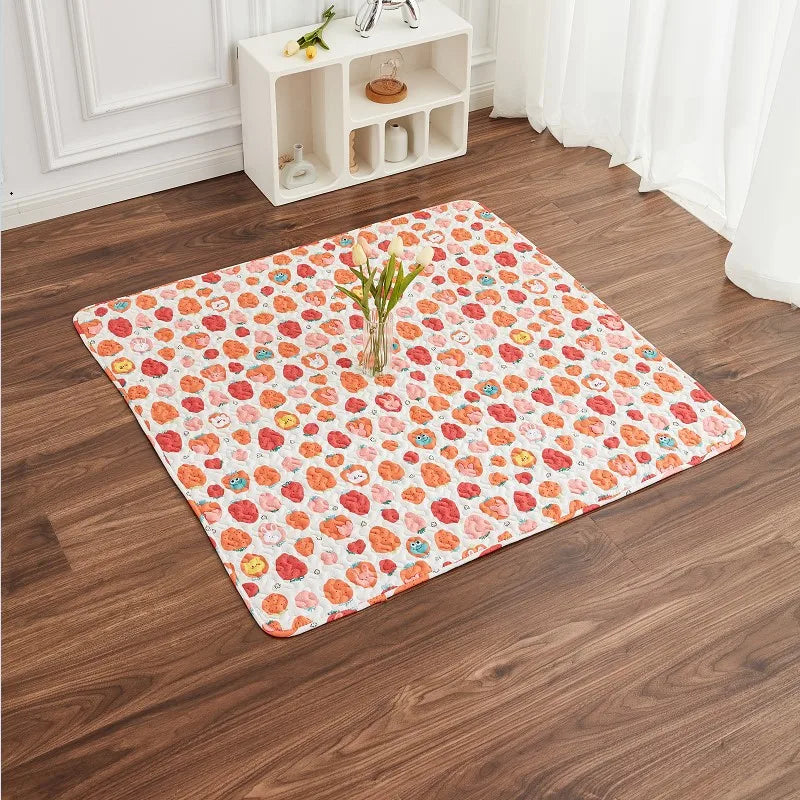 Cotton Rabbit Floor Mat – All-Season Comfort Sleeping Pad