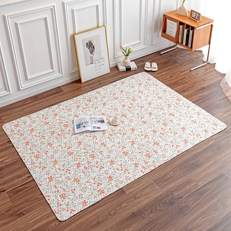 Cotton Rabbit Floor Mat – All-Season Comfort Sleeping Pad