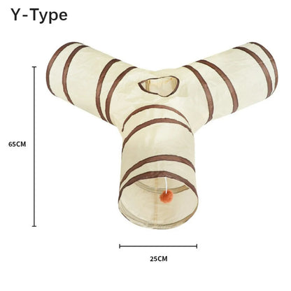 Foldable Pet Tunnel – Interactive Play Tube