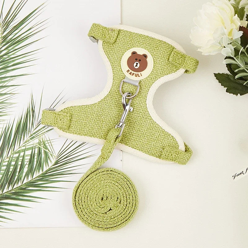 Cute Handmade Rabbit Harness Set