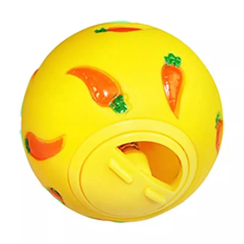 Natural Rattan Rabbit Treat Ball – Chew & Puzzle Enrichment Toy