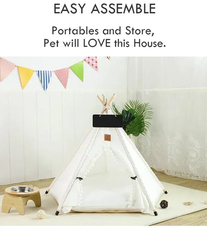 Tent House with Cushion – Cozy Indoor Hideaway