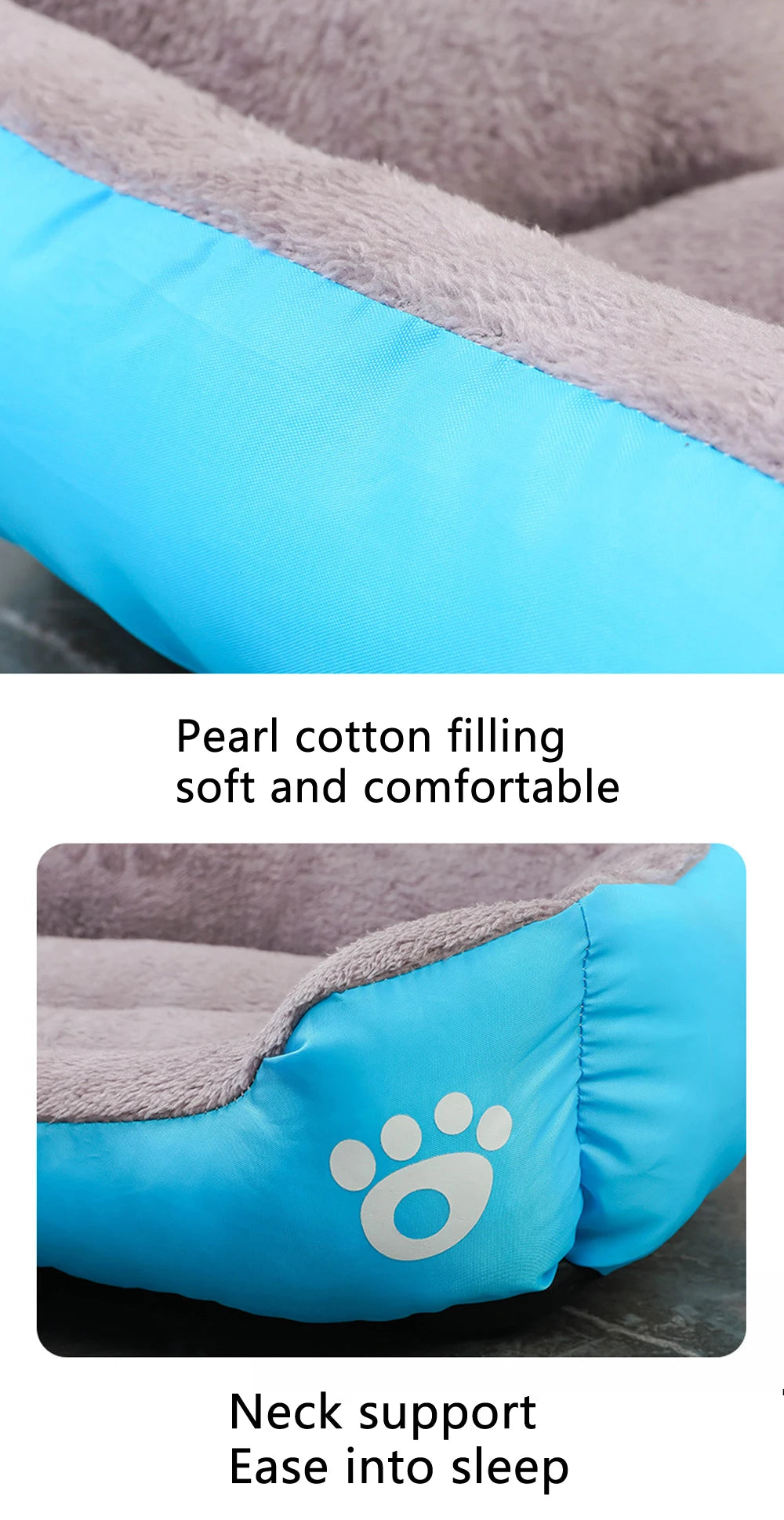 Orthopedic Dog Sofa Bed – Soft Washable Comfort Cushion