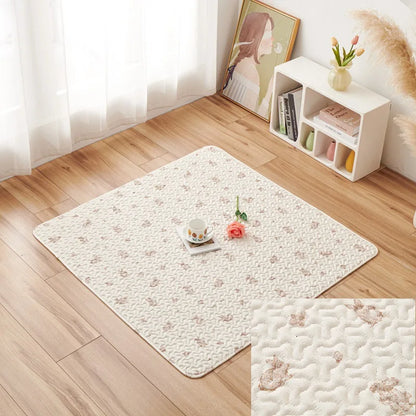 Cotton Rabbit Floor Mat – All-Season Comfort Sleeping Pad