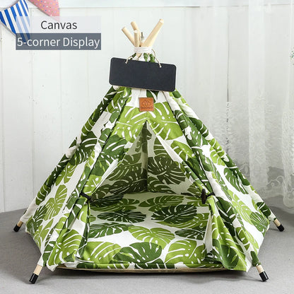 Tent House with Cushion – Cozy Indoor Hideaway