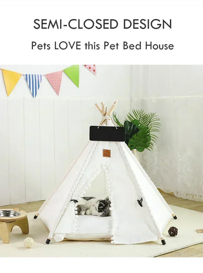 Tent House with Cushion – Cozy Indoor Hideaway