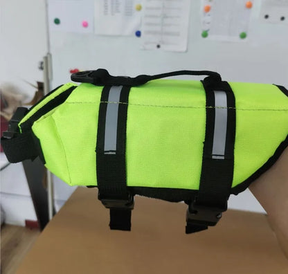 Reflective Dog Life Jacket – Adjustable Swim Safety Vest for Dogs