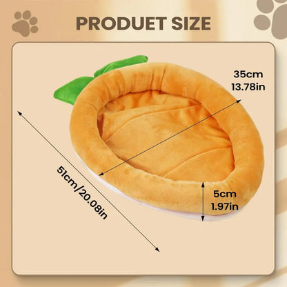 Carrot-Shaped Bunny Sleeping Mat