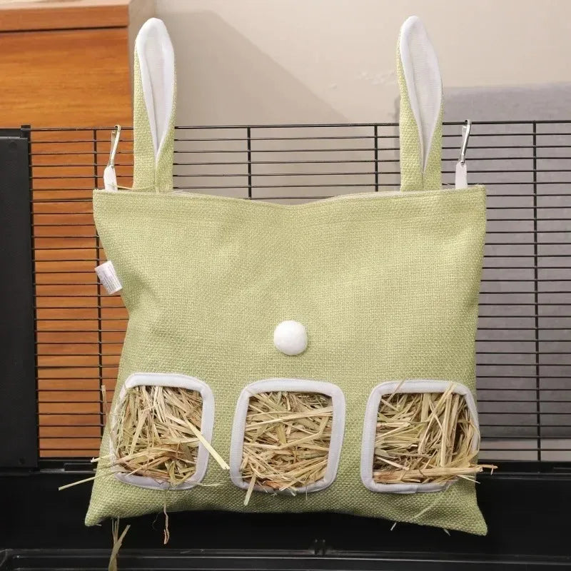 FurFora™ Hanging Hay Feeder Bag