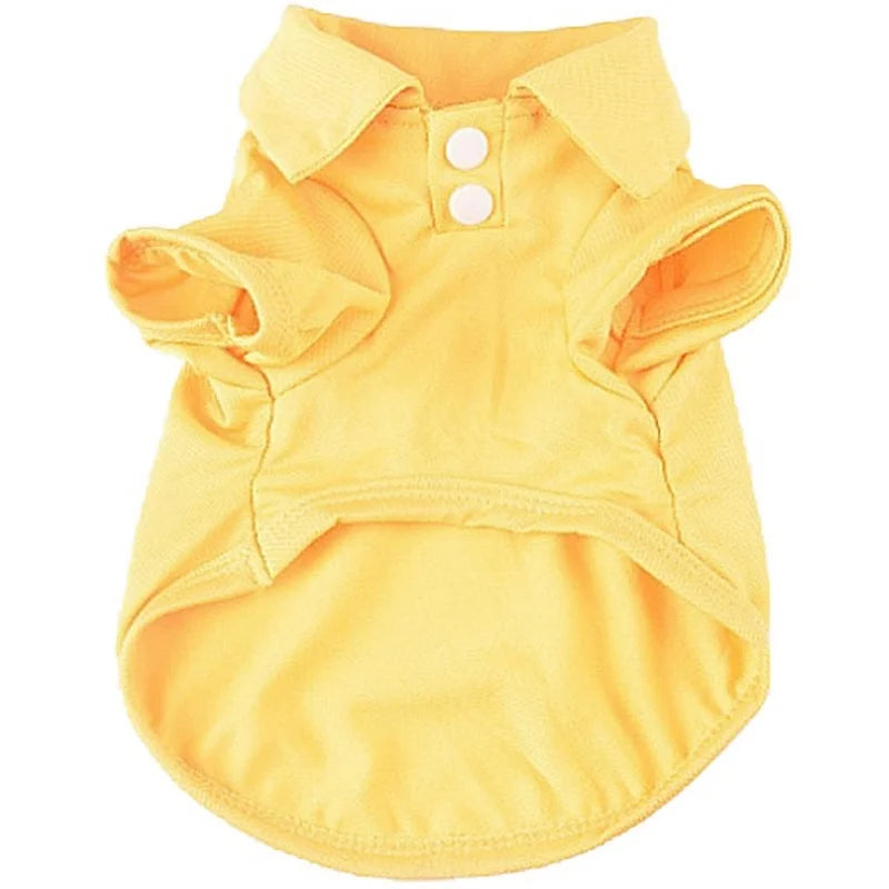 Luxury Dog Polo Shirt for Small Dogs