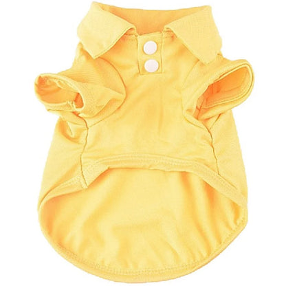 Luxury Dog Polo Shirt for Small Dogs