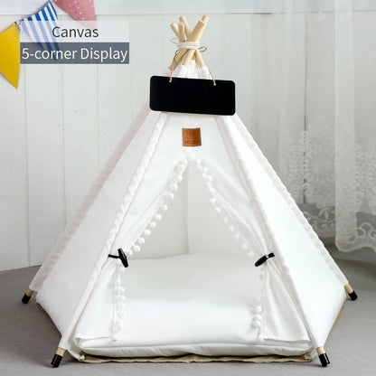 Tent House with Cushion – Cozy Indoor Hideaway