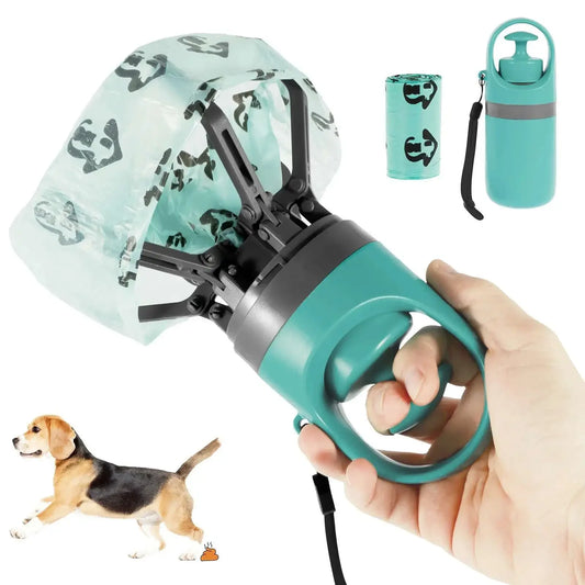Portable Dog Poop Scooper – No-Touch Waste Pick-Up Cleaner