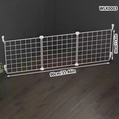 Pet Safety Fence – Indoor Training & Isolation Barrier for Rabbits, Kittens & Puppies