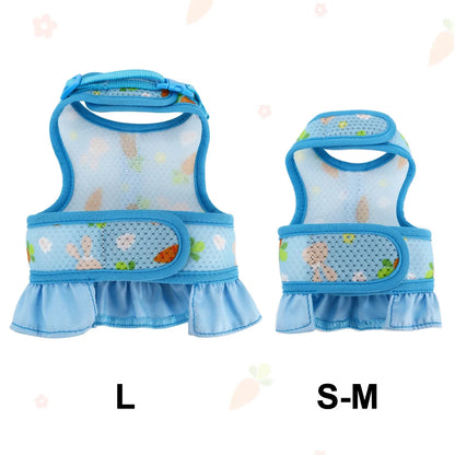 Cute Adjustable Rabbit Harness & Leash Set