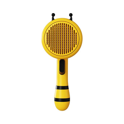 Self-Cleaning Pet Grooming Brush – Deshedding Comb for Dogs & Cats