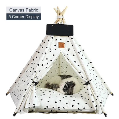 Tent House with Cushion – Cozy Indoor Hideaway