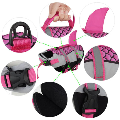 Shark Pet Life Jacket Vest