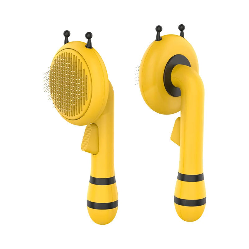 Self-Cleaning Pet Grooming Brush – Deshedding Comb for Dogs & Cats