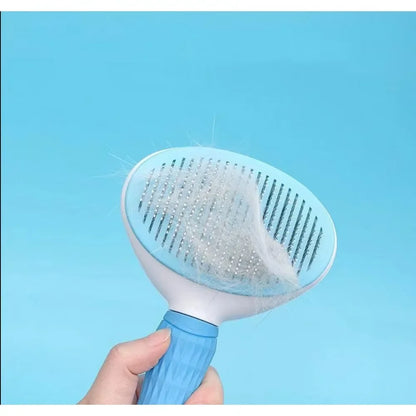 Stainless Steel Pet Grooming Brush for Dogs & Cats