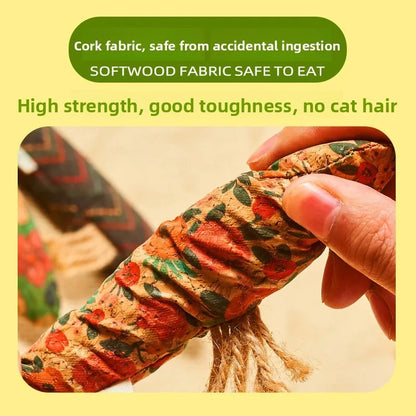 Natural Matatabi Catnip Fish Toy – Interactive Chew & Teething Toy for Cats & Kittens