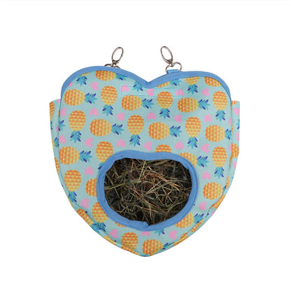 Rabbit Heart Hay Feeding Bag