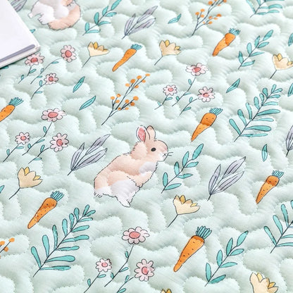 Cotton Rabbit Floor Mat – All-Season Comfort Sleeping Pad