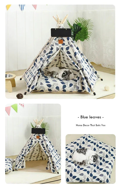 Tent House with Cushion – Cozy Indoor Hideaway