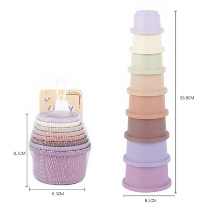 Stacking Cups Toy for Rabbits