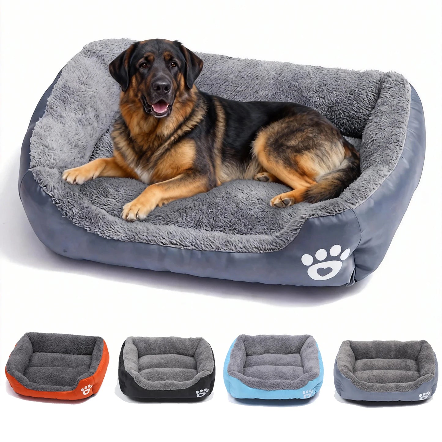 Orthopedic Dog Sofa Bed – Soft Washable Comfort Cushion
