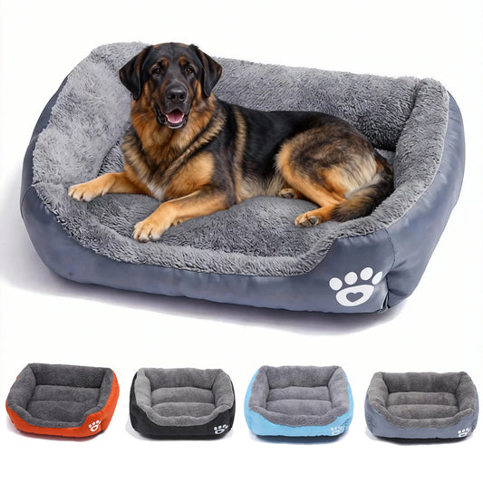 Sofa-Style Dog Bed with Pearl Cotton Filling