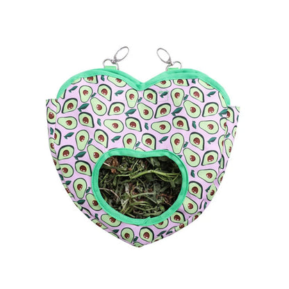 Rabbit Heart Hay Feeding Bag