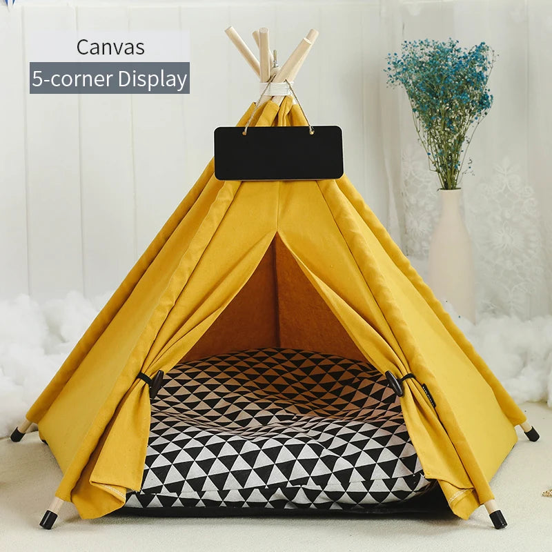 Tent House with Cushion – Cozy Indoor Hideaway