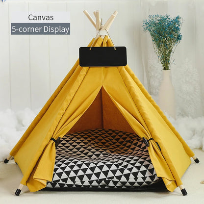 Tent House with Cushion – Cozy Indoor Hideaway