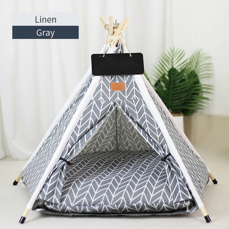 Tent House with Cushion – Cozy Indoor Hideaway