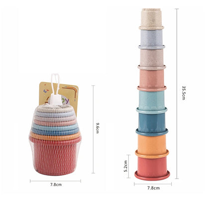 Stacking Cups Toy for Rabbits