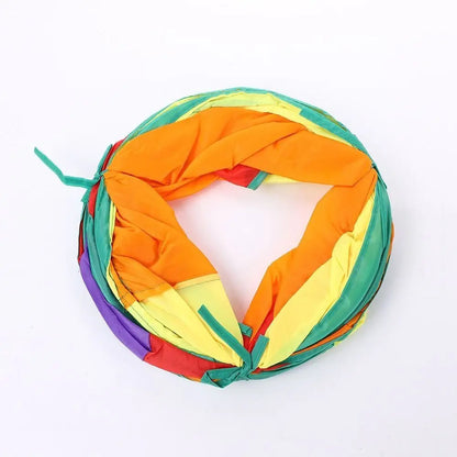 Portable Foldable Cat & Rabbit Tunnel – Interactive Play Tube for Exercise & Enrichment