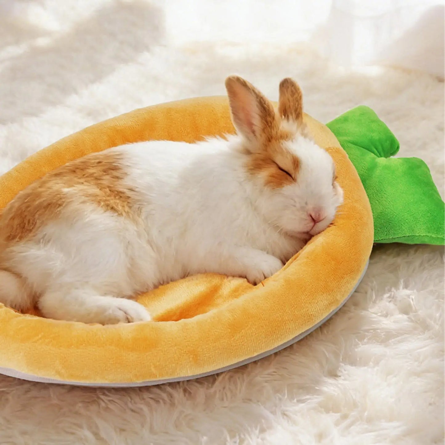 Carrot-Shaped Bunny Sleeping Mat